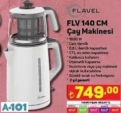FLAVEL ÇAY MAKİNESİ FLAVEL ÇAY MAKİNESİ
